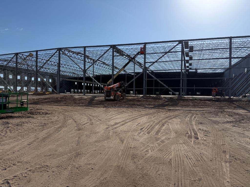 Elite Steel Erectors commercial steel project