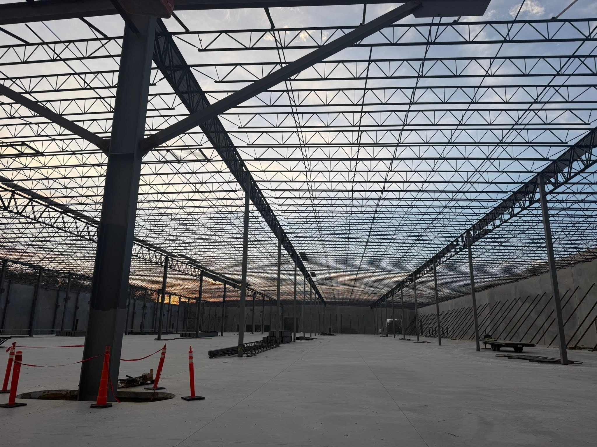 Elite Steel Erectors steel erection project