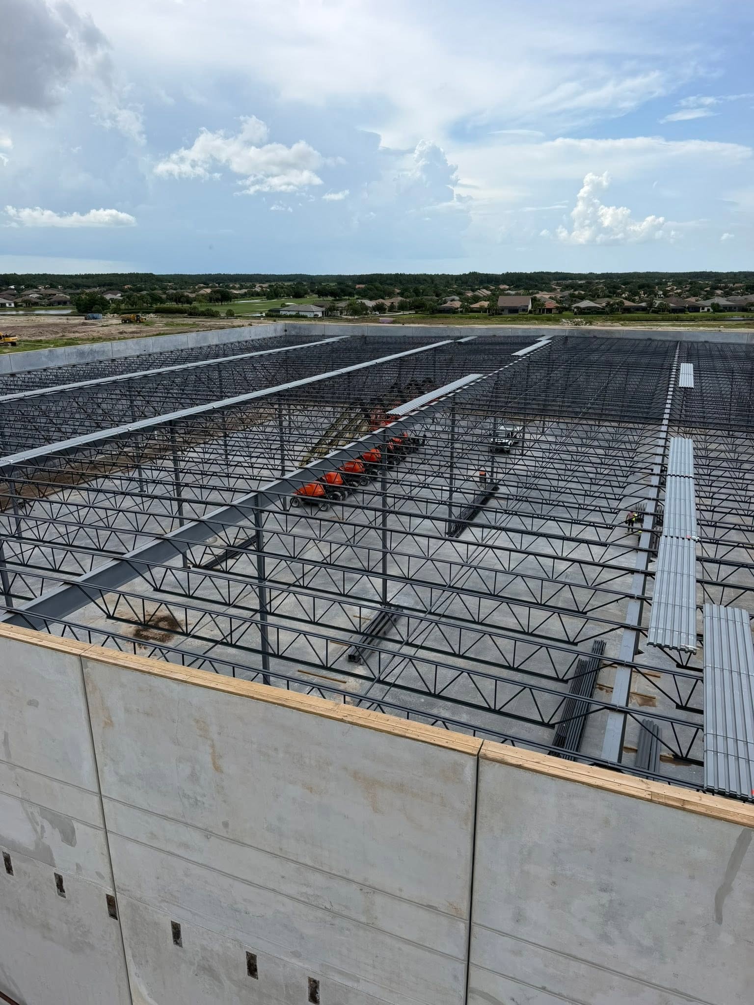 Elite Steel Erectors warehouse steel erection